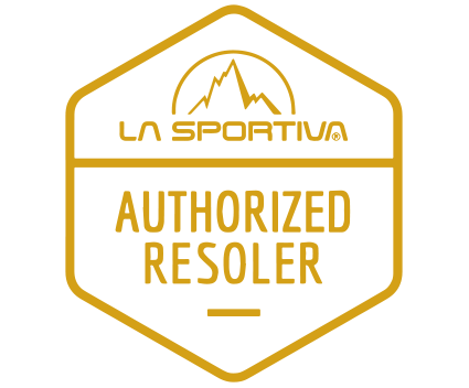 Logo dorado La Sportiva para resolado autorizado