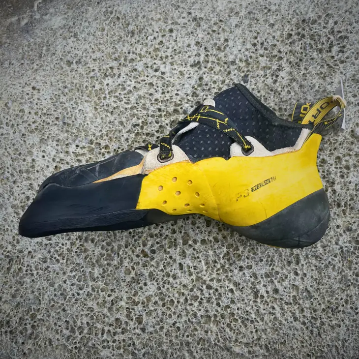La Sportiva Solution reparado con suela corta, vista 3